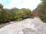 waterfall & upstream from culvert